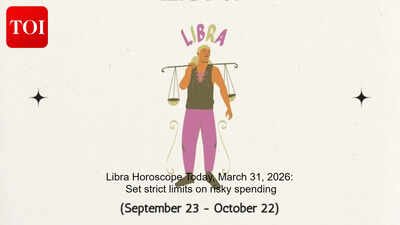 Libra Horoscope Today, March 31, 2026: Set strict limits on risky spending