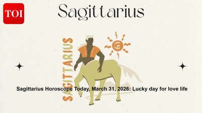 Sagittarius Horoscope Today, March 31, 2026: Lucky day for love life