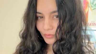 ‘And so it begins’: Vanessa Hudgens gets candid about postpartum hair loss four months after welcoming her second baby |