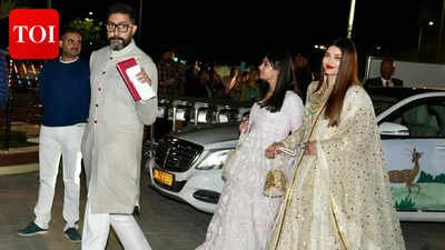 Abhishek Bachchan admits feeling ‘terrified’ on red carpet with Aishwarya Rai Bachchan: ‘I’m like a block of wood, very awkward’ |
