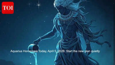 Aquarius Horoscope Today, April 5, 2026: Start the new plan quietly
