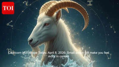 Capricorn Horoscope Today, April 8, 2026: Small action will make you feel more in control