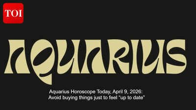 Aquarius Horoscope Today, April 9, 2026: Avoid buying things just to feel “up to date”