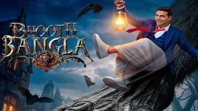 Akshay Kumar injured while filming stunt for ‘Bhooth Bangla’; BTS video shows actor losing balance during jump kick | Hindi Movie News