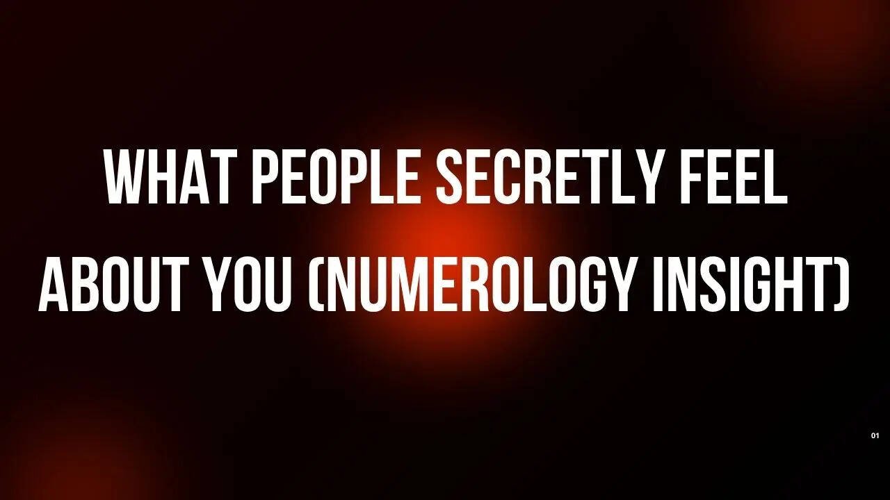 What people secretly feel about you (numerology insight)