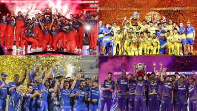Ipl Winner List: IPL winners list from 2008–2025: From RCB breaking jinx after 18 years to CSK’s dominance with 10 finals | Cricket News