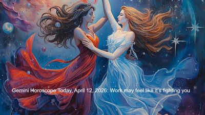 Gemini Horoscope Today, April 12, 2026: Work may feel like it’s fighting you
