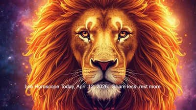 Leo Horoscope Today, April 12, 2026: Share less, rest more