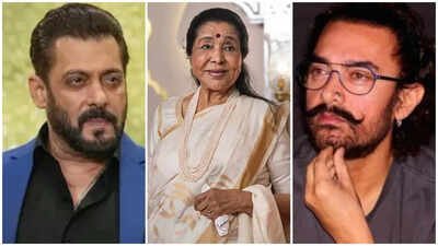 Asha Bhosle passes away at 92: Salman Khan ‘heartbroken’ over ‘huge loss’, Aamir Khan says ‘it’s the end of an era’ | Hindi Movie News