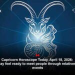 Capricorn Horoscope Today, April 18, 2026: Singles may feel ready to meet people through relatives or family events