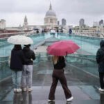 Warm sunshine to follow scattered showers as UK temperatures climb to 24°C this week