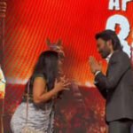 Dhanush: Female fan kneels before Dhanush at ‘Kara’ event; ‘Do not worship celebrities,’ React netizens | Tamil Movie News