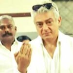 Ajith Kumar arrives in style to cast his vote; Fans gather in large numbers to greet the ‘Good Bad Ugly’ actor | Tamil Movie News
