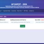 AP EAPCET hall ticket 2026 released at cets.apsche.ap.gov.in: Direct link to download admit card here
