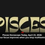 Pisces Horoscope Today, April 23, 2026: Your focus improves when you stop multitasking