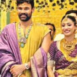 Bellamkonda Sai Sreenivas ties the knot with Kavya Reddy; traditional Tirumala wedding held at 11:13 PM at night | Telugu Movie News