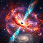 Black hole wakes after 100 million years and erupts like a cosmic volcano |