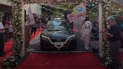 Chennai company gifts 12 Audi cars to employees! Check details