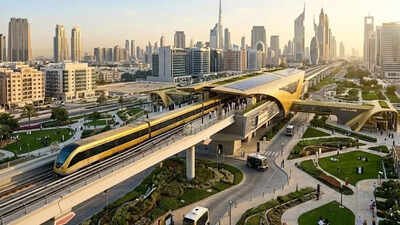Dubai Metro: Dubai Metro Gold Line 2026: Dubai Ruler Sheikh Mohammed unveils Dh34 billion line linking Business Bay, Dubailand and Jumeirah Golf Estates | World News