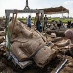 Giant Ramesses II statue fragment found in Nile Delta, revealing new clues about ancient Egypt | World News