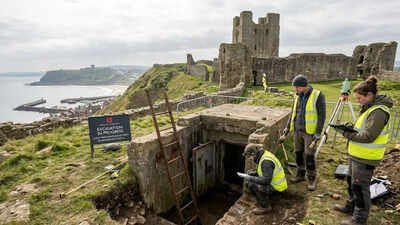 Hidden for 50 years: Cold War nuclear bunker found beneath Scarborough Castle | World News
