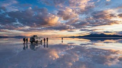 How rain turns a salt desert into the world’s largest mirror in Bolivia | World News