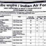 IAF recruitment 2026 notification released for Group C, LDC, typist, and driver posts; check details here