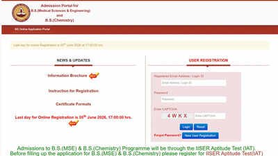 Iitm Admissions 2026: IIT Madras opens applications for B.S. programmes through IAT at iitm.ac.in for 86 seats; apply here