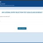 JNVST Class 9th result for Lateral Entry released at navodaya.gov.in: Direct link to download scorecards here