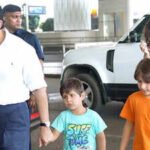 PICS: Kareena Kapoor and Saif Ali Khan’s airport look with Taimur, Jeh turns heads | Hindi Movie News