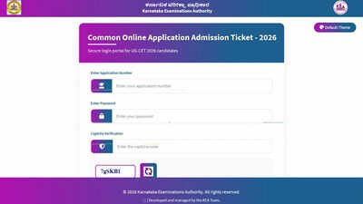KCET hall ticket 2026 out at cetonline.karnataka.gov.in, check direct link here
