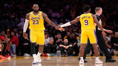20 years in making: LeBron and Bronny James create NBA playoff history with first father-son alley-oop | International Sports News