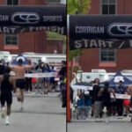 Celebrate too soon? Runner loses marathon in final seconds as rival steals win – Watch | More sports News