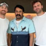 Mohanlal meets The Chainsmokers; ‘Patriot’ actor poses with the popular EDM duo | Malayalam Movie News