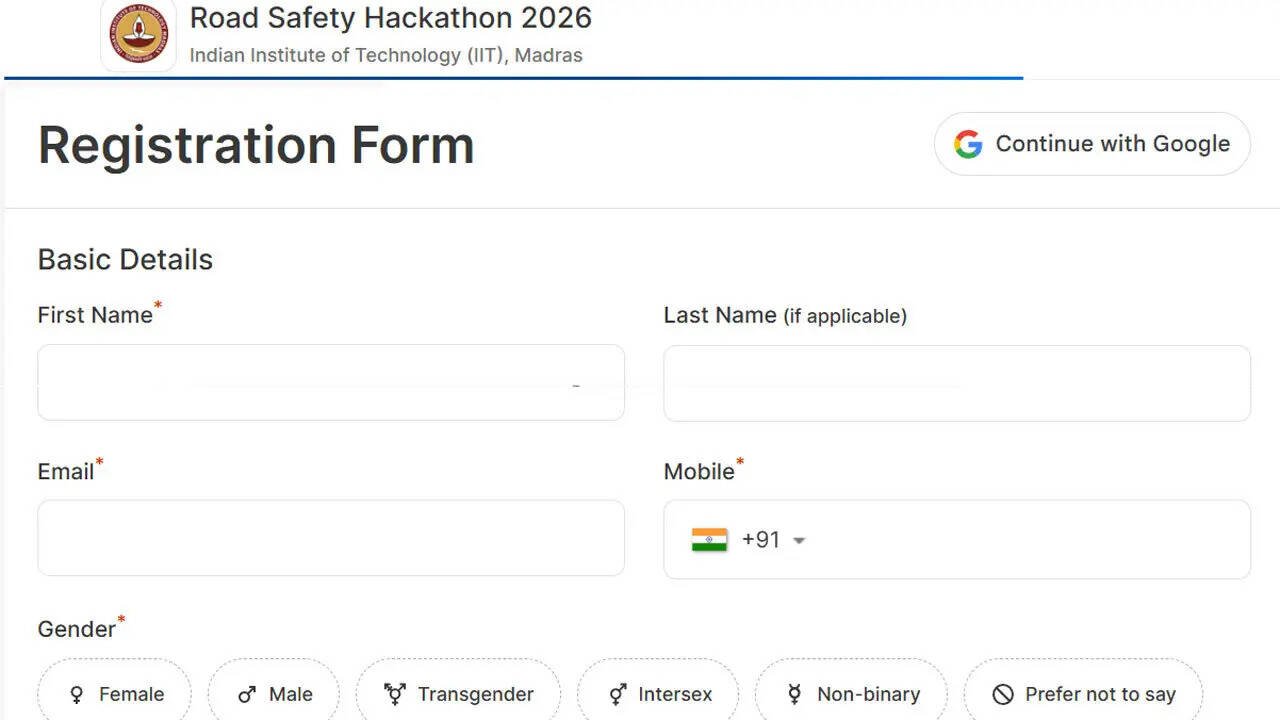 Road Safety Hackathon 2026: IIT Madras launches AI road safety hackathon 2026 for students; check details and participation rules