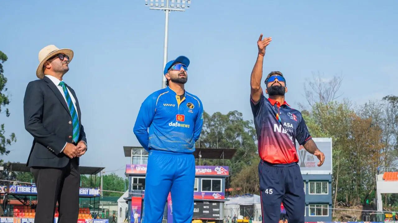 Nepal 40/3 in 5.4 Overs | NEP vs UAE, 1st T20I Live Score: Arjun Saud bowled as Nepal loses first wicket