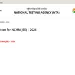 NTA NCHM JEE 2026 exam city intimation slip released at exams.nta.nic.in; admit card soon: Direct link to download here