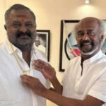 Rajinikanth surprises ‘Padayappa’ producer Thenappan; gifts a gold chain after re-release success | Tamil Movie News