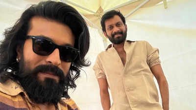 Ram Charan and Buchi Babu Sana share fun selfie from ‘Peddi’ sets as makers confirm six days left for shoot completion |