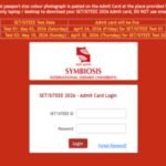 SITEEE 2026 Phase 1 admit card released at set-test.org: Direct link to download hall ticket here