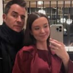 Justin Theroux and Nicole Brydon Bloom make red carpet debut days after welcoming baby boy |