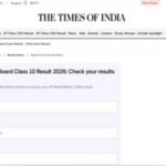 UP Board result 2026 released: Official UPMSP website crashes; direct link to check Class 10, 12 scores on TOI portal
