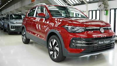 Volkswagen Taigun facelift revealed ahead of launch: Gets Tiguan inspired design