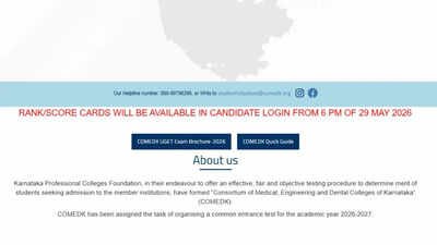 COMEDK UGET Result 2026 release time changed at comedk.org; here’s when and how to check scorecard