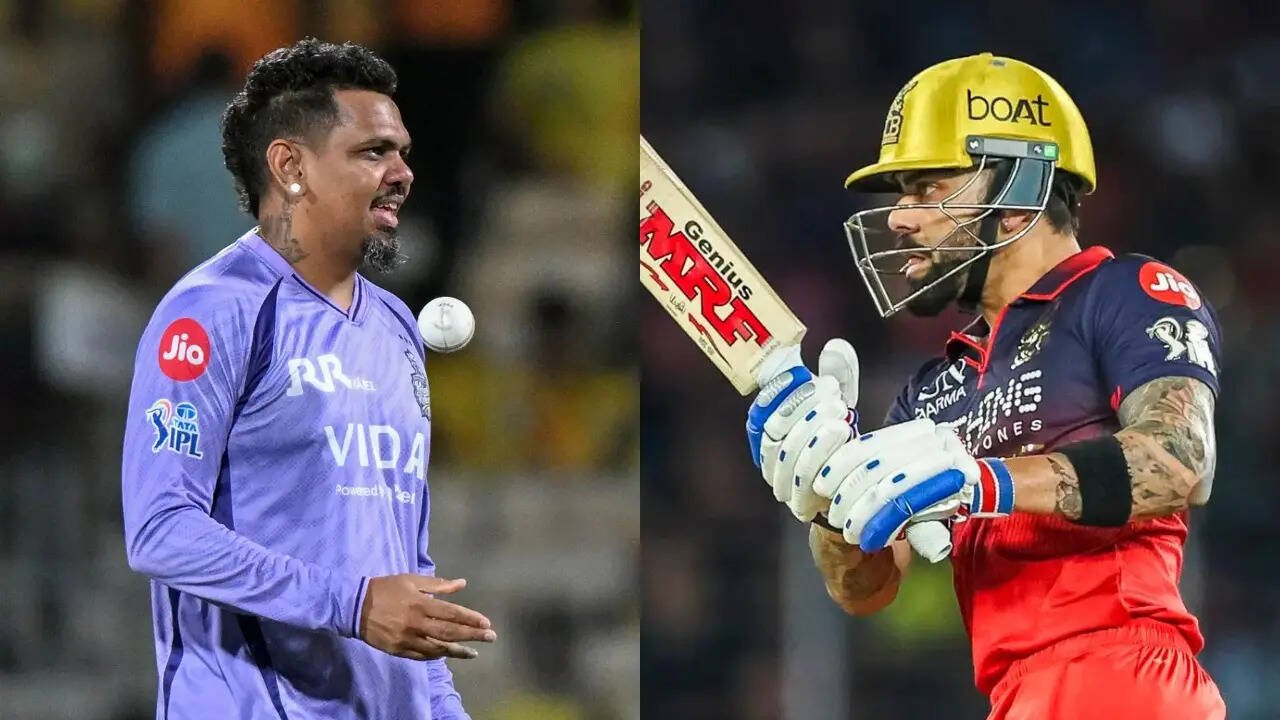 RCB vs KKR Live: Kohli, Narine in focus as Bengaluru face Kolkata in key playoff battle