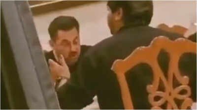 Salman Khan’s private dinner video LEAKS online; angry fans call it ‘serious security issue’ | Hindi Movie News