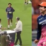 IPL 2026: Vaibhav Sooryavanshi touches Sunil Gavaskar’s feet, then smashes 97 vs SRH – Watch | Cricket News