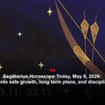Sagittarius Horoscope Today, May 8, 2026: Put money into safe growth, long term plans, and disciplined savings