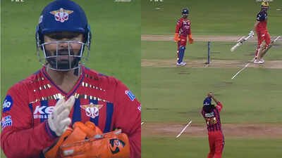 ‘Line ke bahar daal …’: Rishabh Pant’s on-field masterplan removes Tim David in dramatic LSG win — Watch | Cricket News