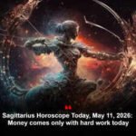 Sagittarius Horoscope Today, May 11, 2026: Money comes only with hard work today